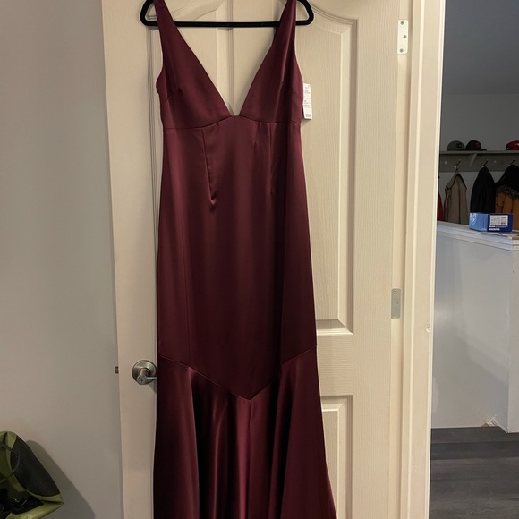 WATTERS dress style Mason Color Wine - Picture 2 of 9